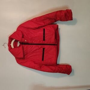 Essence Sport vintage red ski jacket size m